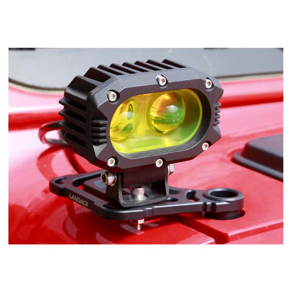 Jeep Wrangler JL/JLU A-Pillar Windshield Hood Mount Bracket Off-Road Light Bar