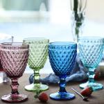 Vintage Ribbed Highball Glass Glassware 8Oz Collins Glass