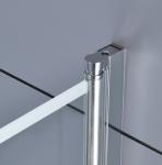 Clear Glass 800x1400mm Pivot Shower Screen 6mm