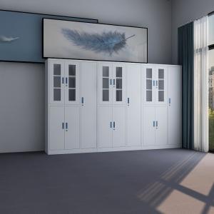 Wholesale Thickness 1.0mm Metal Document Cabinet With Clothes Locker from china suppliers