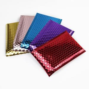 Wholesale Anti Theft Aluminum Plated Shiny Surface Bubble Film Waterproof Shockproof Hot Melt Adhesive Courier Bag from china suppliers