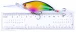 6 Colors 11CM/18g 4#Hooks 3D Eyes Laser Bait 0.30m-1.5M Floating Crank Fishing