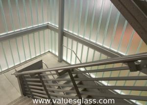 Wholesale Low Iron Tempered U Shaped Glass 262(W)X60(H)X7(T) Mm Dimension Building Material from china suppliers