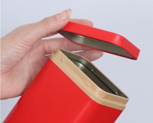 Wholesale CMYK Printing Tea Tin Boxes Tinplate Coffee Package from china suppliers