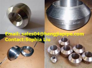 Wholesale 4'' × 8'' CS A105 weldolet from china suppliers