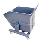 Tilting Hopper Truck Metal Dump Truck Skip Bins Waste Container For Waste
