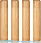 Bamboo Scattering Urn Set, 4PCS Small Bamboo Scattering Urns for Human Ashes,