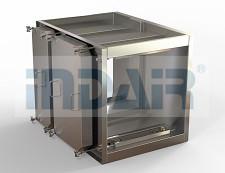 Wholesale H13 Bag In Bag Out HEPA Filter Housing , BIBO Safe Change HEPA Filter Housing from china suppliers