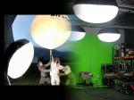 RGB Led Inflatable Film Lighting Balloon Dimmable For Film Production And