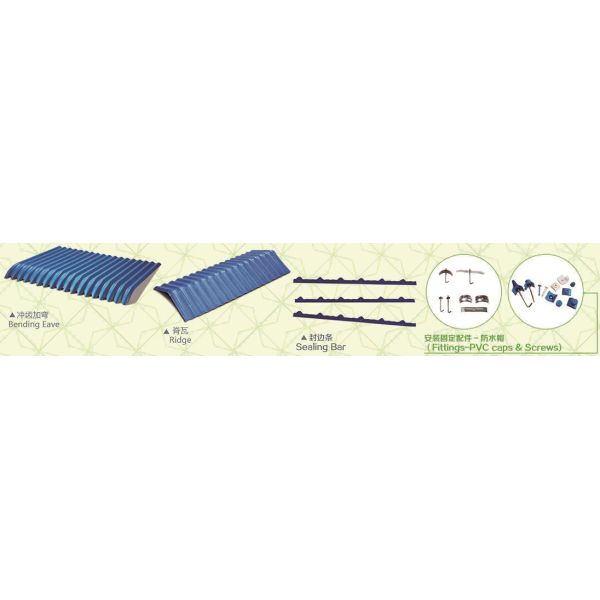 Lightweight PVC Transparent Roof Sheet Customized Corrugated PVC Roofing Sheet