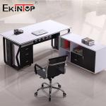 Modern Office Desk L-Shaped Desk Customizable Wood Corner Desk
