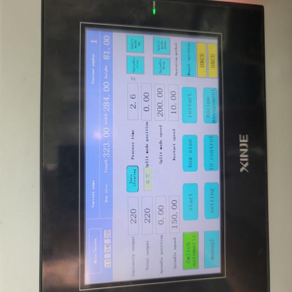 DG500HF DG600HF Rigid Box Wrapping Machine for Gift Box Final Forming Process