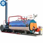 Energy Saving Fire Tube Gas Oil Fired Steam Boiler For Rubber Vulcanization