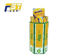 Wholesale Recycled Paper Cardboard Dump Bins , Easy Carrying Corrugated Dump Bin Display from china suppliers