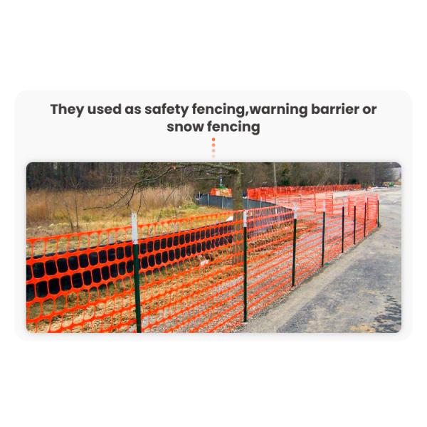 Electriduct Plastic Safety Netting Barrier Safety Fencing