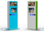 Standing Card Dispenser Self Checkout Kiosk 19" Touch Screen All In One Payment