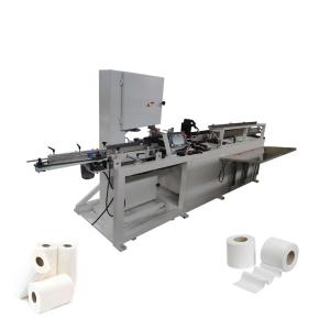 Wholesale Automatic toilet paper band saw cutting machine,toilet paper cutting machine,paper cutting machine from china suppliers