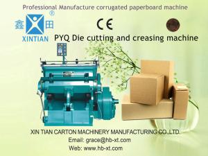 Wholesale Semi-Automatic Carton Making Machine , Smooth Creasing Cutting Machine from china suppliers