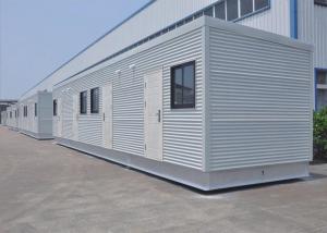China Steel Frame Prefab Modular Homes , Mobile Guard House For People Living on sale