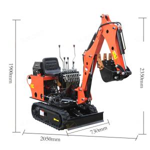 Wholesale Standard Mini Excavator Machine Small Digger For Farm Agricultural Garden from china suppliers
