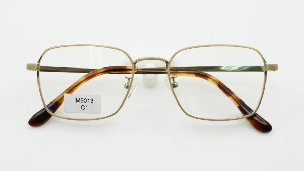 Square Metal Eyeglasses Frame Stainless Steel Frame Durable Reading Computer