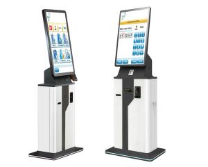 Wholesale Payment Hotel Self Service Kiosk Online Pay Scanner Square Self Checkout Kiosk from china suppliers