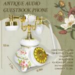 Plastic Messages Phone Recording Guest Book Simple Operation For Holiday