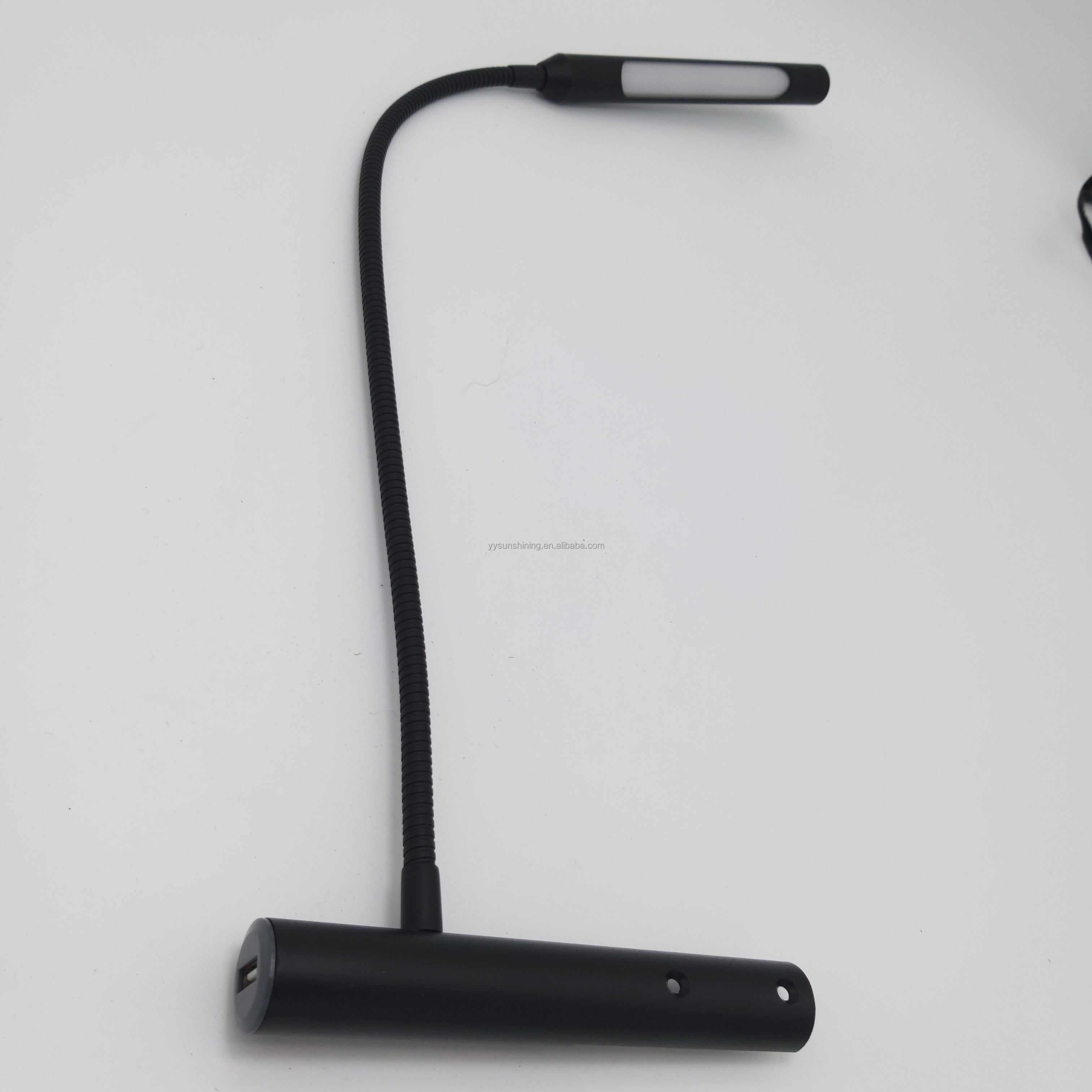 Neutral White LED Bedside Headboard Reading Lamp with USB Charging Port 60lm/w 4100K CCT