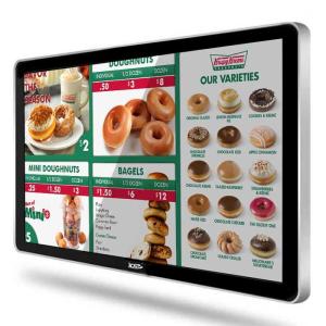 Wholesale 500nit Samsung Digital Menu Boards 55 Inch LCD Screen For Restaurant Menu With Windows OS from china suppliers