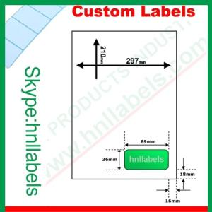 Wholesale Integrated Labels EU Version Type04 89mm&quot;*36mm&quot; Laser Sheet from china suppliers