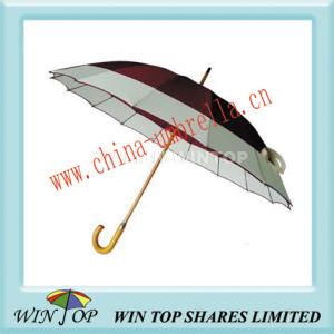 Wholesale 23&quot; Manual Straight Wooden Umbrella Production from china suppliers