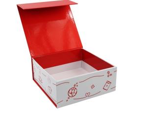 China Cardboard magnet for custom boxes with logo Embossing / Glossy Lamination on sale