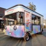 Galvanized Steel Multi-functional Electric Mobile Food Snack Trailer for and