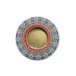 50ml Saffron Spice Box Round Candle Tin Jar Tin Aluminum Tea Tin