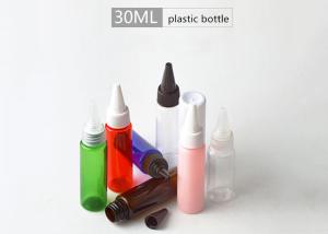 Wholesale Colorful Plastic Water Bottles , PET PP 30ml Small Plastic Bottles With Lids from china suppliers