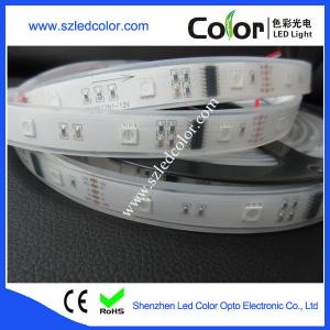 China IP67 waterproof dmx control dc12v 30led dmx led strip on sale