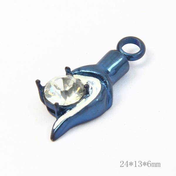 Fashion New Unique Design Stainless Steel Perfume Bottle Chain Necklace Pendant
