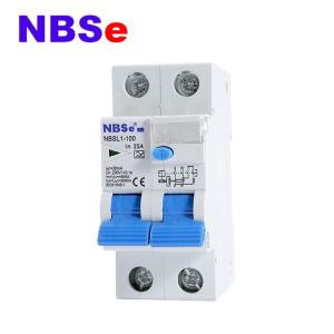Wholesale NBSe NBSL1-100 Series Residual Circuit Breaker Short Circuit Protection,RCD,MCB from china suppliers