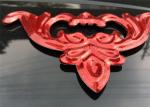 Decorative Metallic Red Powder Coat Antioxidation High Temperature Resistance