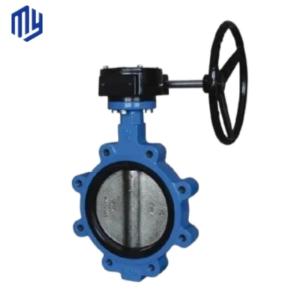 Wholesale Normal Temperature Gas Media Pneumatic Ductile Iron Flange Soft Seal Butterfly Valve from china suppliers