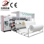 8kw Mattress Making Machine , 2450mm Multi Needle Quilting Machine