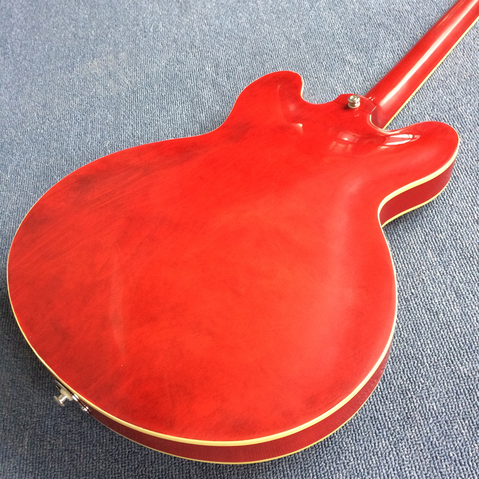 Hollow body jazz electric guitar rosewood fingerboard