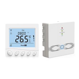 Wholesale Glomarket Digital Electronic RF Wall-Hung Boiler Tact Switch Operation Smart Wireless Thermostat Temperature Controller from china suppliers