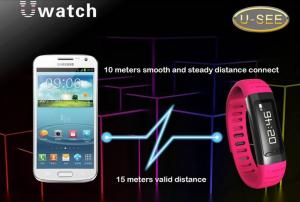 China New 2015 U Smart Watch Wristwatch Silicon Rubber Bracelet on sale