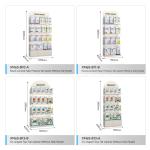 Baby Durable Display Racks Iron Powder Coated Display Cabinet for Mom & Baby