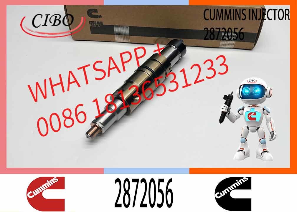 NINE Brand XPI Common Rail Injector 2872056 Auto Engine Part Fuel Injector 2872056 2872284