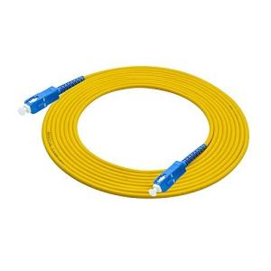 Wholesale Single Mode Simplex Fiber Optic Cable Fiber Jumper Cables10ft SC To SC Connector from china suppliers