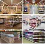 Supermarket Racks System Light Duty Warehouse Shelving
