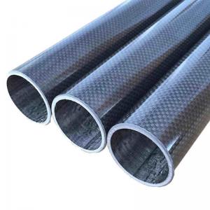 Wholesale Nonmagnetic Electromagnetic 100% 3K Carbon Fibre Tube Good Flexibility from china suppliers