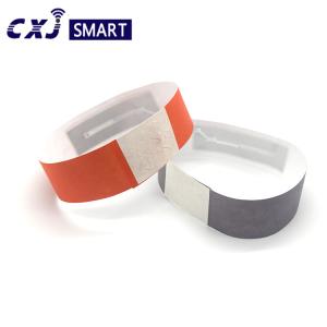 Wholesale Disposable RFID NFC Wrist Band Smart Weatherproof Dupont Paper Material from china suppliers